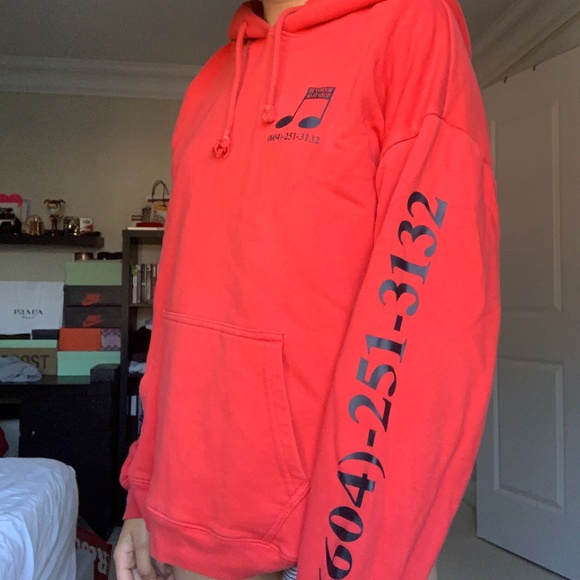 red hoodie - Picture 2 of 2